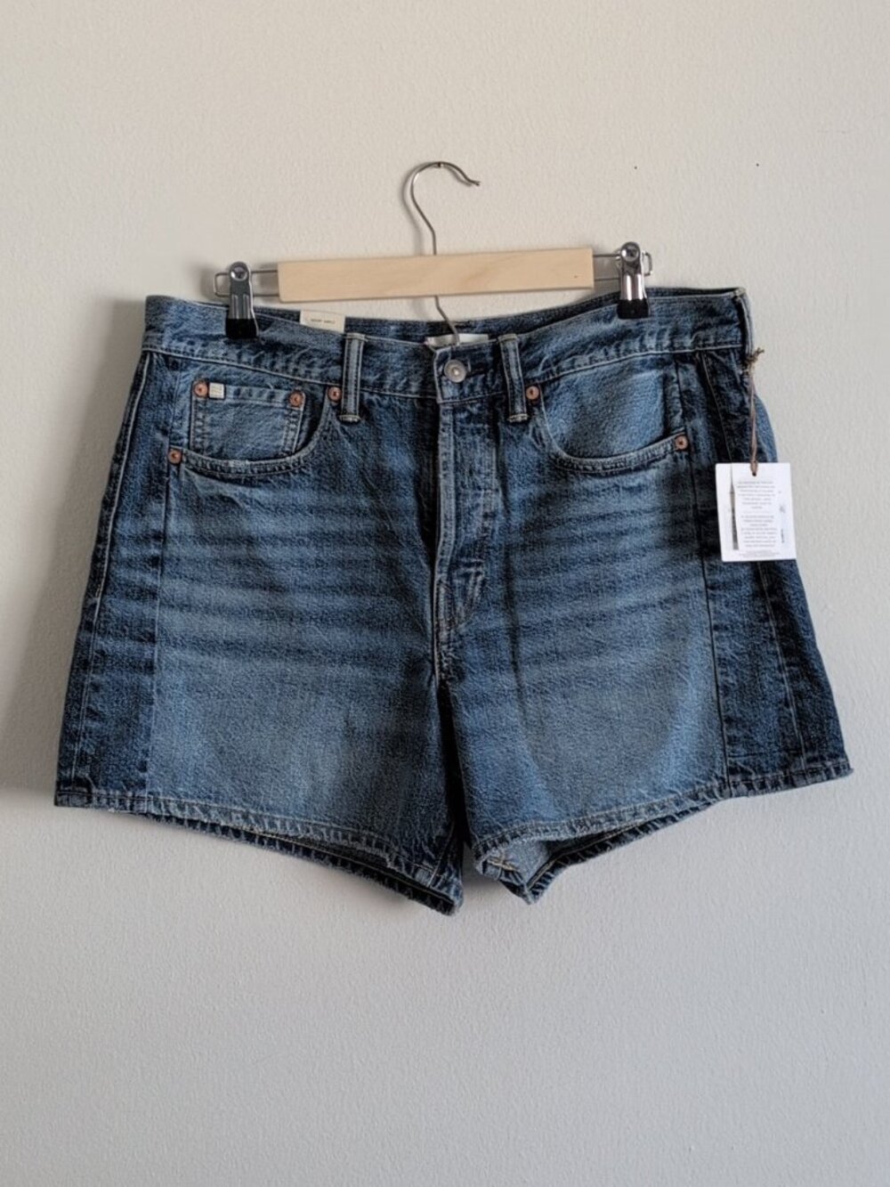 AE77 Premium Baggy Denim Short